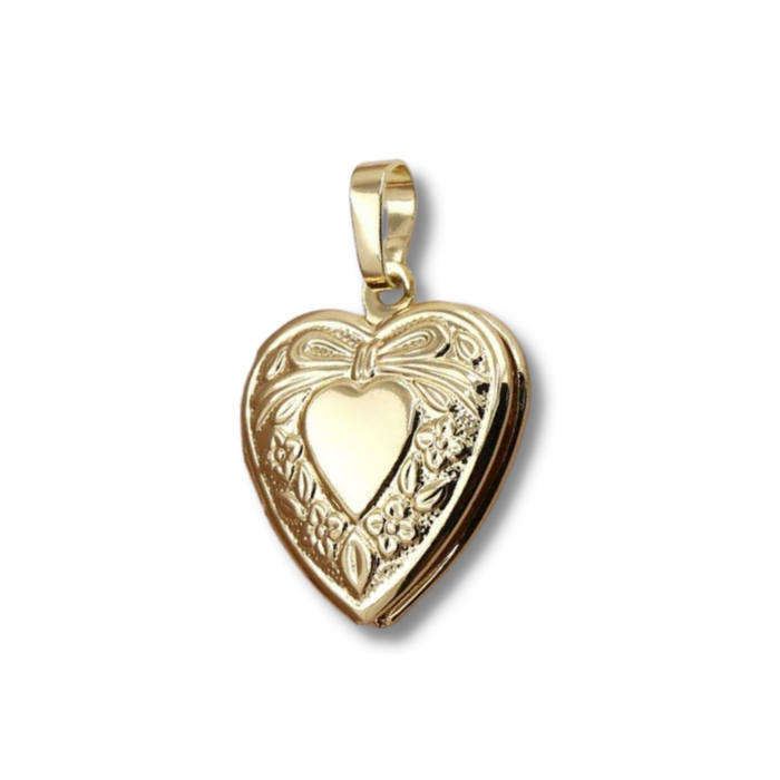 Heart Shape Photo Pendant