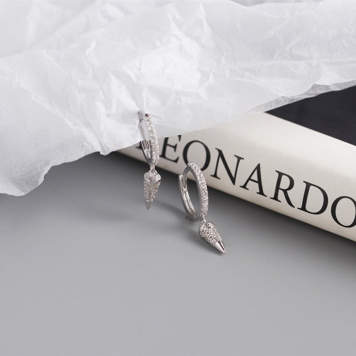 Spike Zirconia Earrings