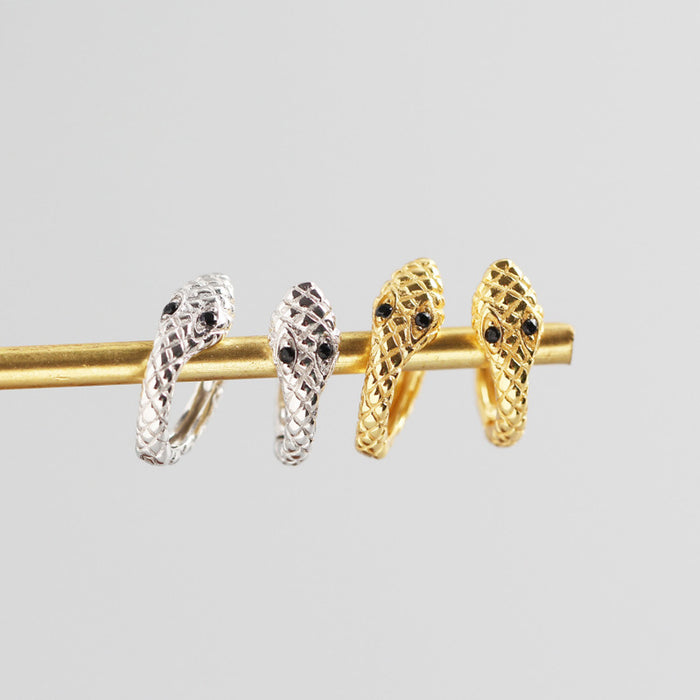 Classic Snake Hoops.