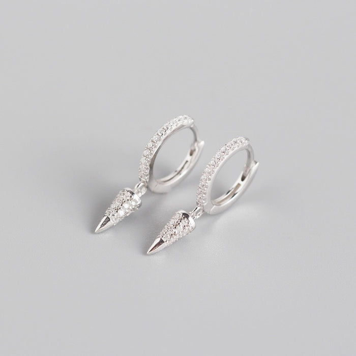 Spike Zirconia Earrings