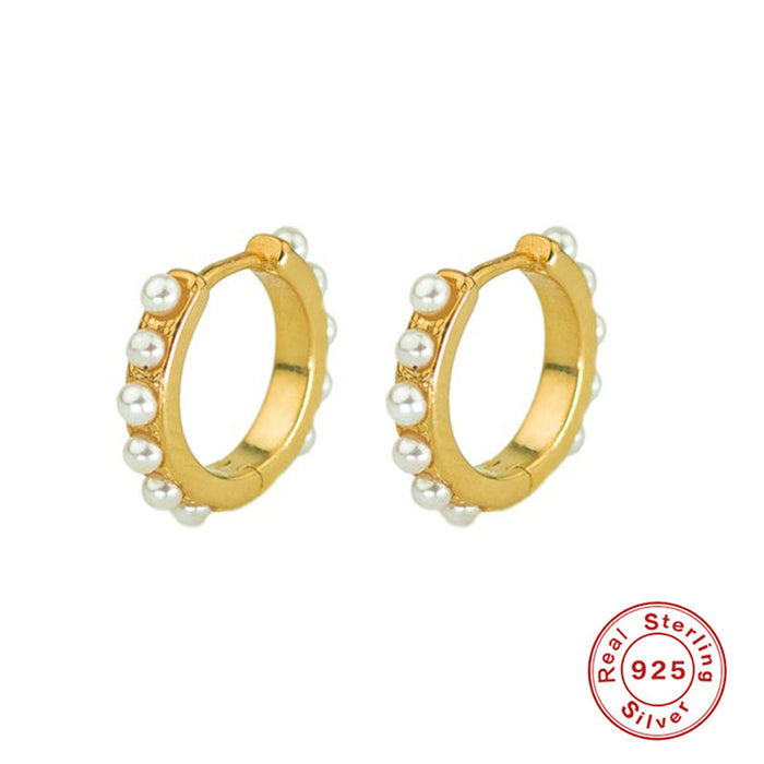 Pearl Hoops