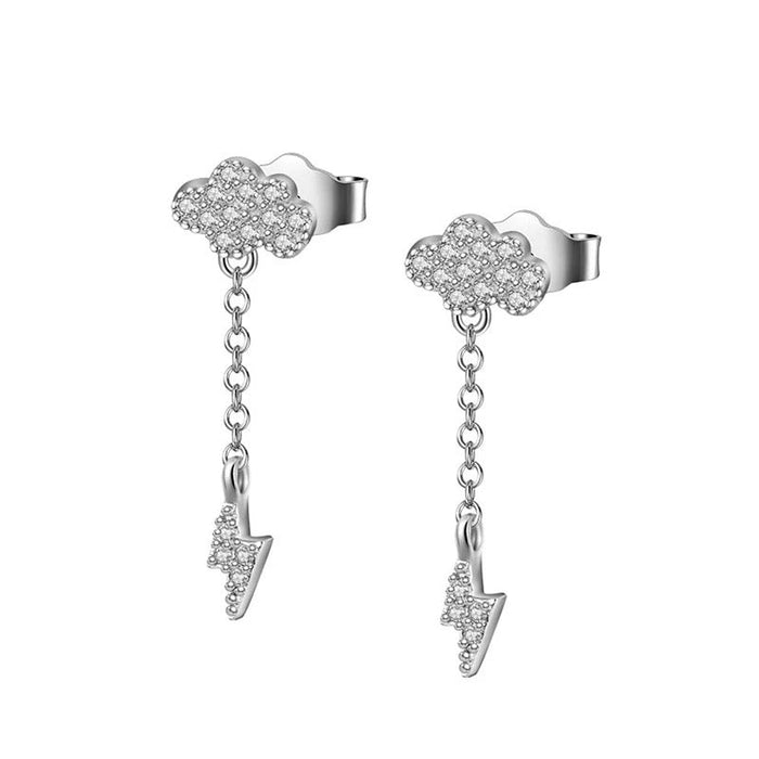 Noir Cloud Studs.