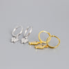 Cute Fish Zirconia Earrings.