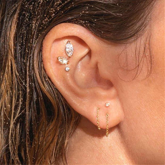 Piercing Stud 925 Silver.