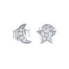 Tiny Moon & Star Studs.