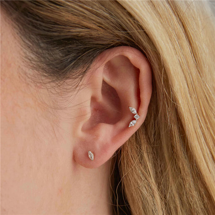 Piercing Stud 925 Flat Back.