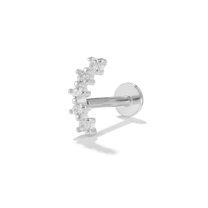 Piercing Stud 925 Flat Back.