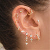 Piercing Stud 925 Flat Back.