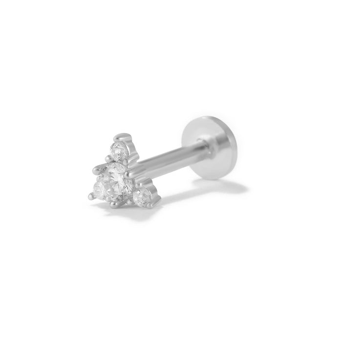 Piercing Stud 925 Flat Back.