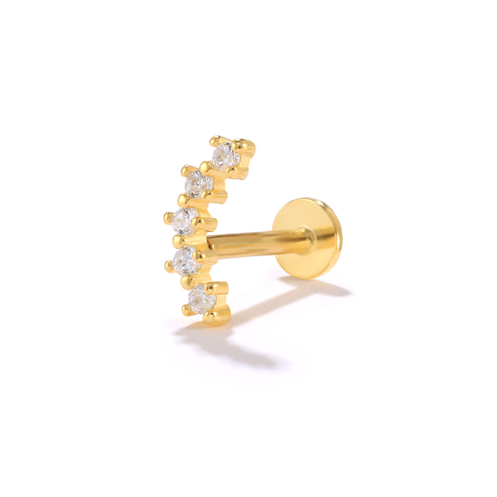 Piercing Stud 925 Flat Back