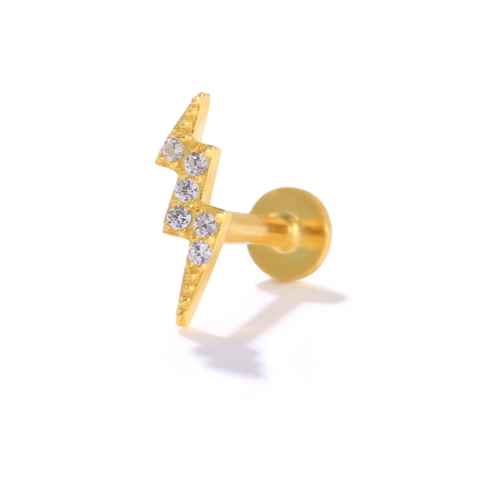 Piercing Stud 925 Flat Back.